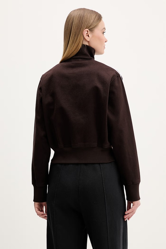 Îmbrăcăminte adidas Originals jachetă de bumbac Firebird KD2937 maro