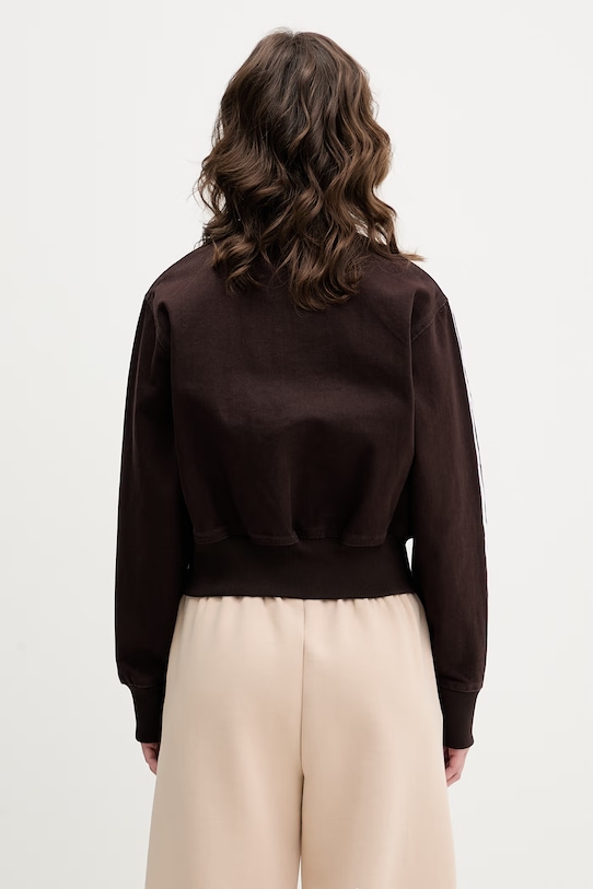 Odzież adidas Originals kurtka bawełniana Firebird KD2937 brązowy