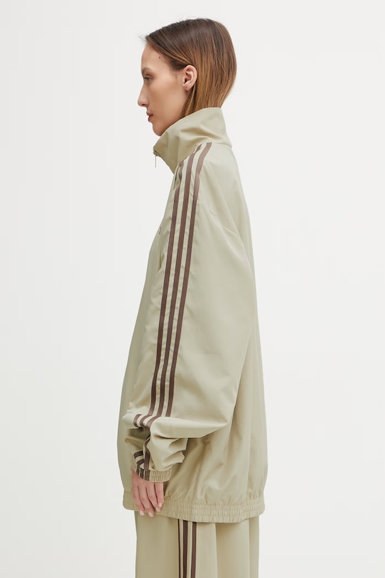 adidas Originals felpa con cerniera da donna KD6297 beige SS26