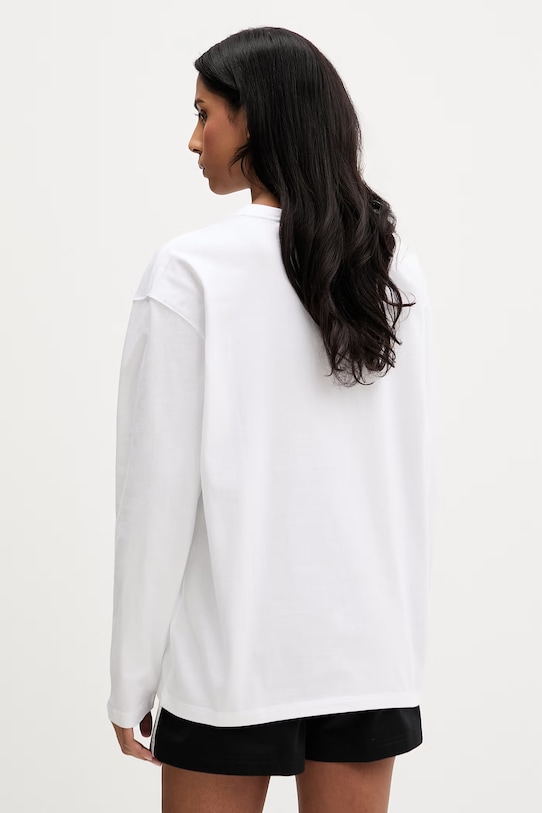 Odzież adidas Originals longsleeve bawełniany KD9149 biały