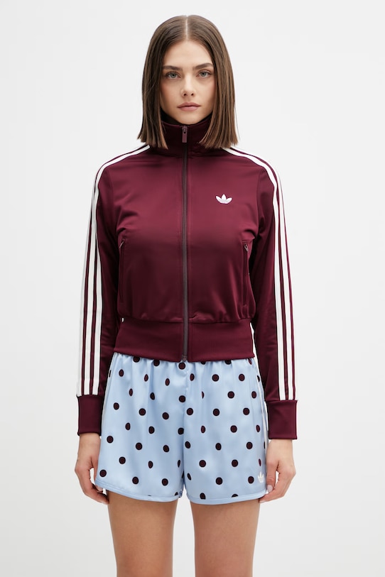 adidas Originals bluza rozpinana damska fioletowy KQ6532