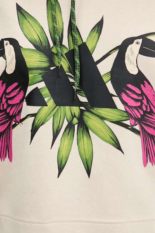 Mikina adidas x Farm Rio KS8031 béžová