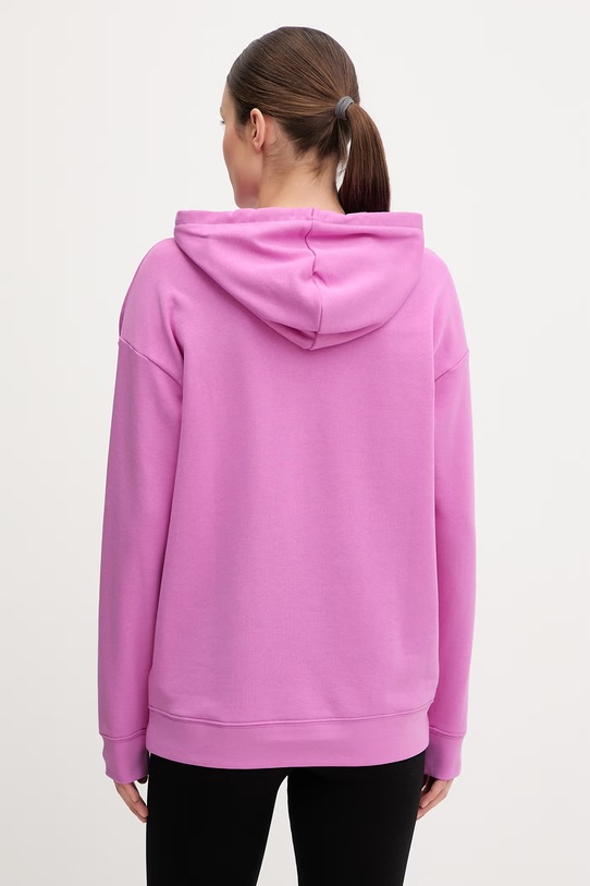 Odzież Puma bluza z kapturem damska z bawełną Essentials Relaxed 692971.D różowy