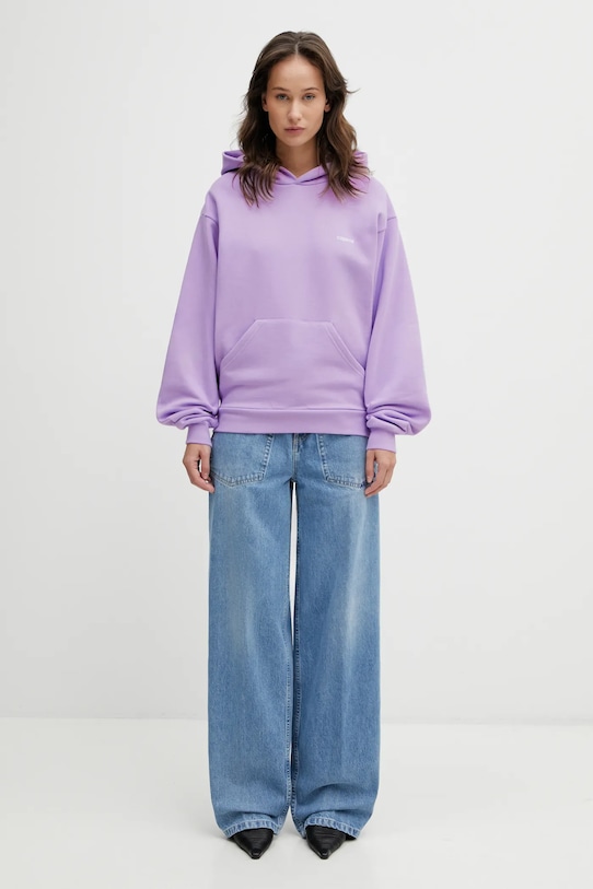 Coperni bluza Classic COPJS15F5035 fioletowy