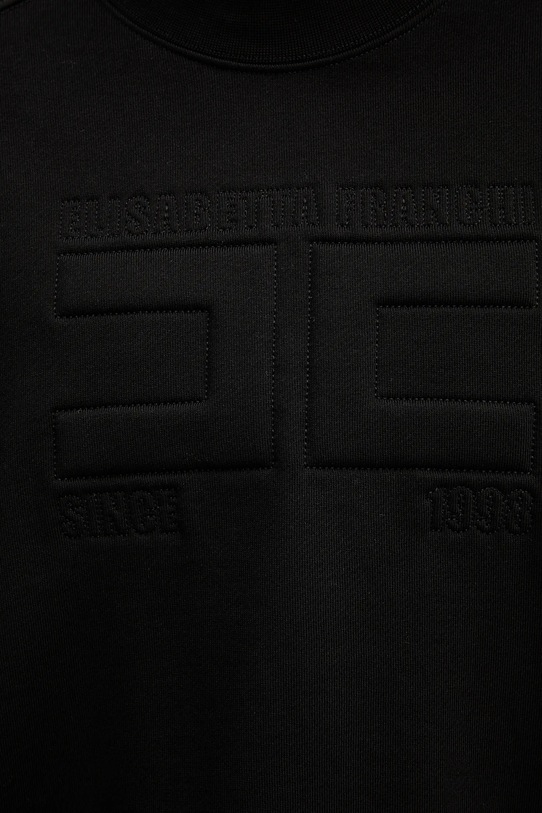 Elisabetta Franchi bluza bawełniana MD02D61E2 czarny