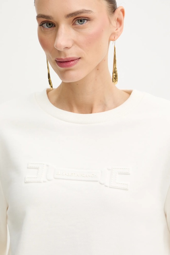 Elisabetta Franchi bluza beżowy MD03P61E2