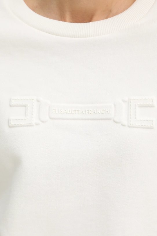Elisabetta Franchi bluza MD03P61E2 beżowy