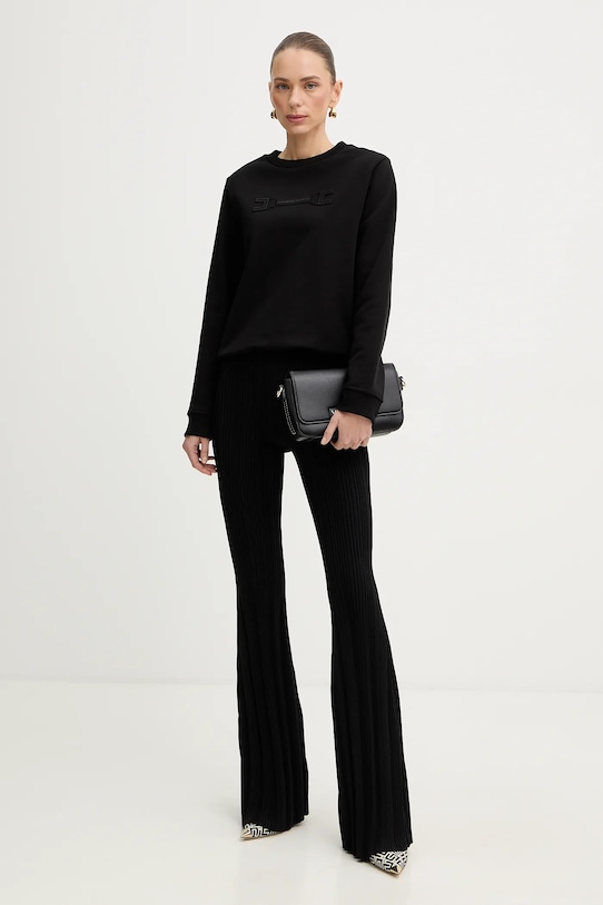 Elisabetta Franchi bluza MD03P61E2 czarny SS26