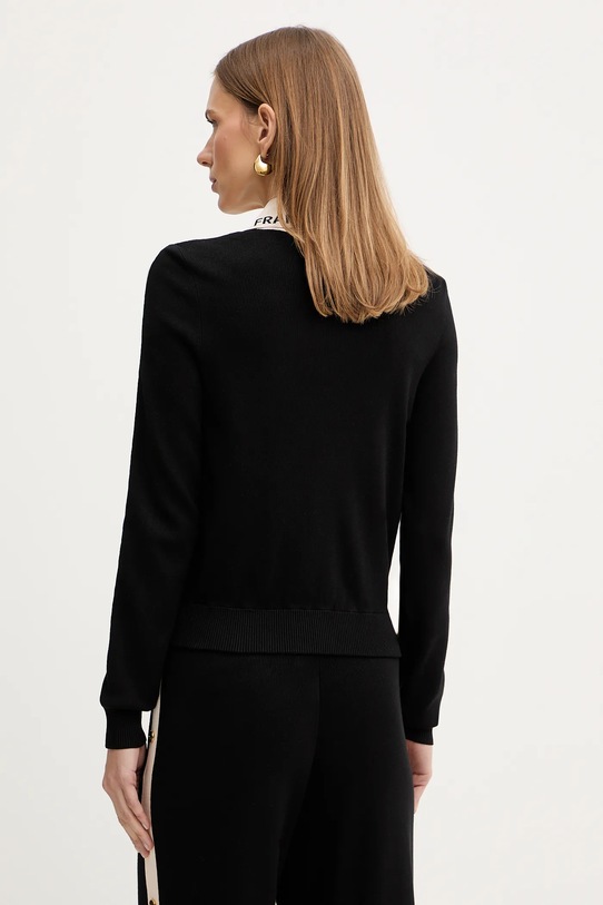 Odzież Elisabetta Franchi kardigan MK66S61E2 czarny