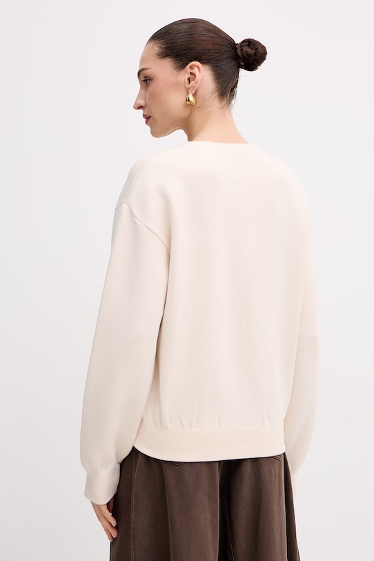 Odzież Elisabetta Franchi sweter damski MK70Q61E2 beżowy