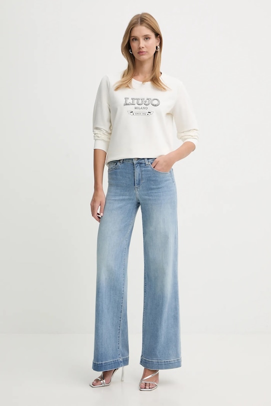 Liu Jo bluza TA6073.FS090 beżowy SS26