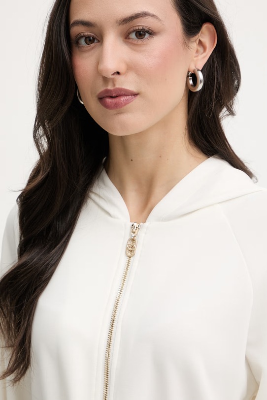 Liu Jo bluza damska z modalem beżowy TA6076.JS869