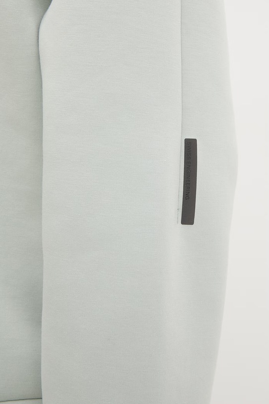 On bluza damska z bawełną Focus 1WF30380229 zielony