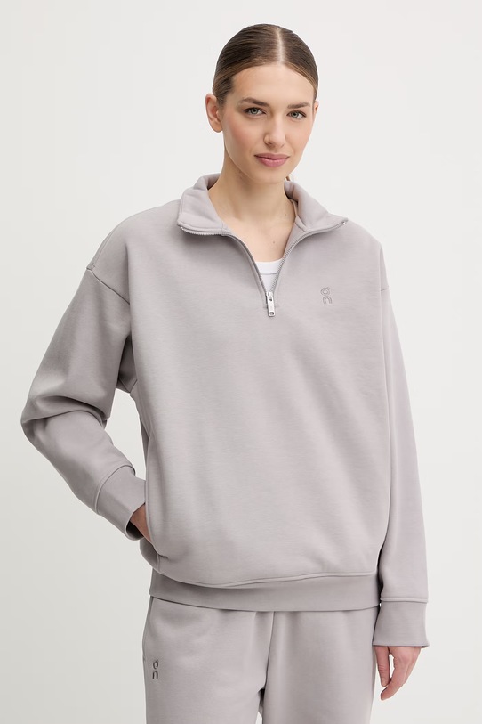 On bluza Club Collective pozostałe szary 1WG11144425