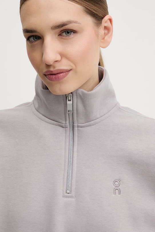 On bluza Club Collective szary 1WG11144425