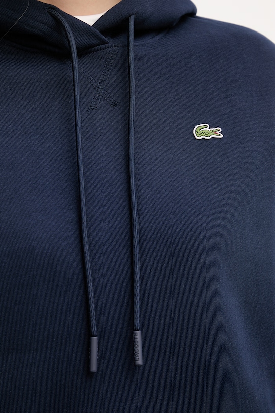 Lacoste pamut melegítőfelső SF7612 sötétkék