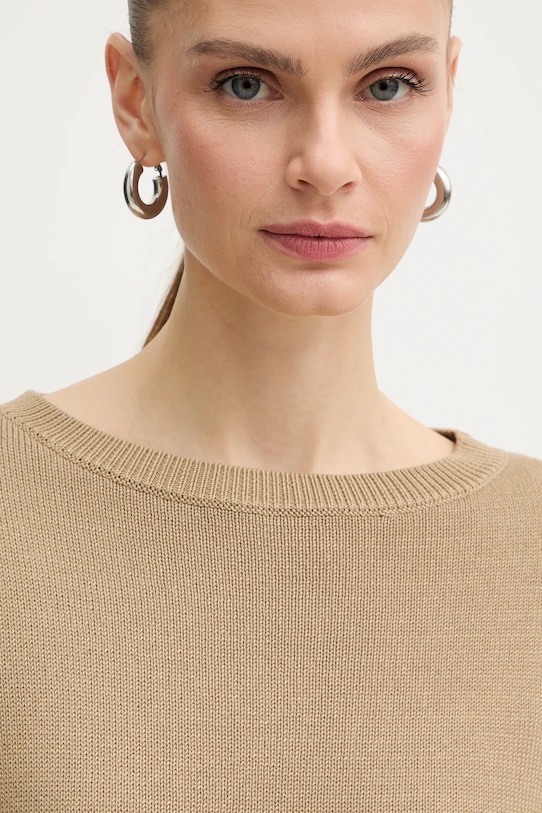 Marella sweter bawełniany ZEBU zielony 2613361024200