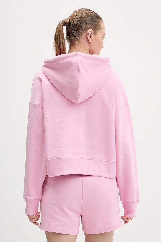 Одяг Бавовняна кофта Guess Jeans W6RQ00.K68I4 рожевий