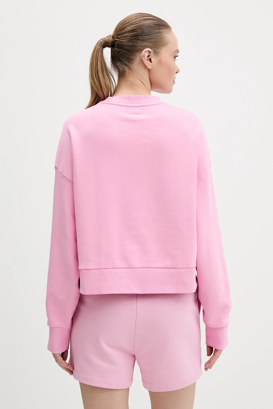 Oblečenie Bavlnená mikina Guess Jeans W6RQ04.KCPR1 ružová