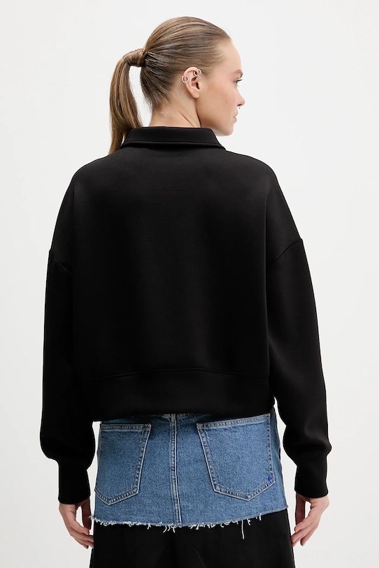 Ρούχα Μπλούζα Guess Jeans W6RQ05.KD122 μαύρο
