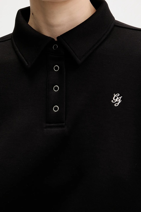 Μπλούζα Guess Jeans W6RQ05.KD122 μαύρο