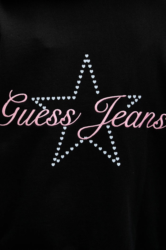 Guess Jeans bluza bawełniana W6RQ06.K68I4 czarny