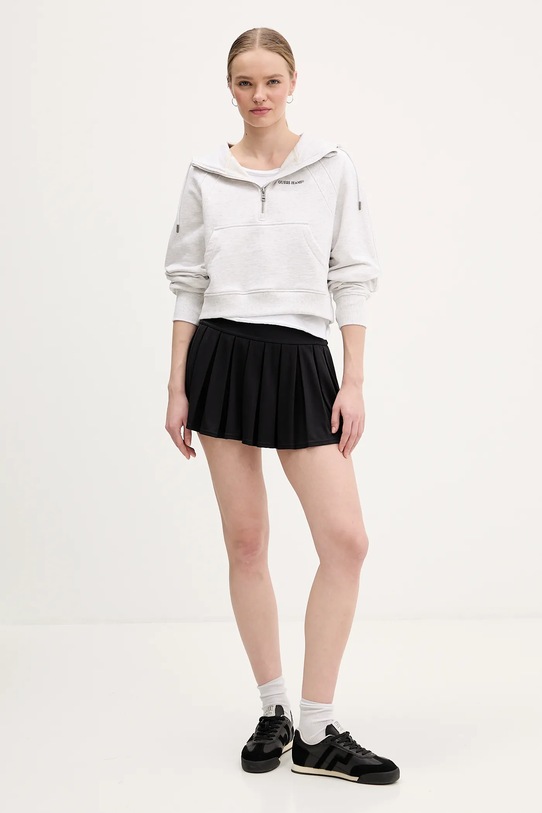 Guess Jeans bluza bawełniana W6RQ07.K68I4 szary SS26