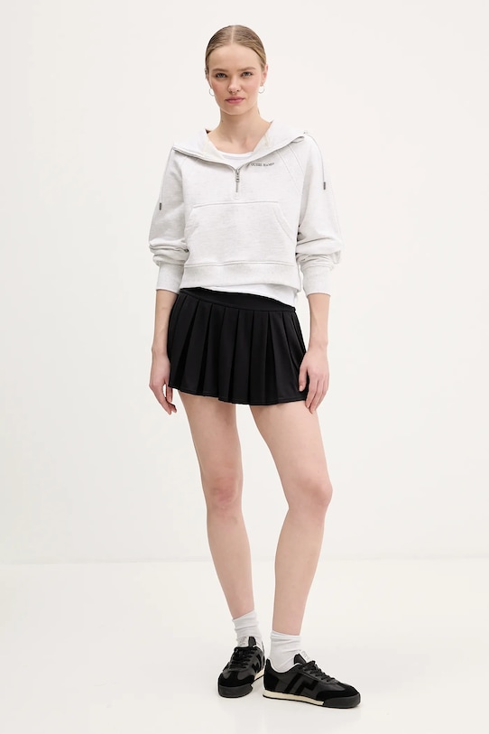 Guess Jeans bluza bawełniana W6RQ07.K68I4 szary SS26