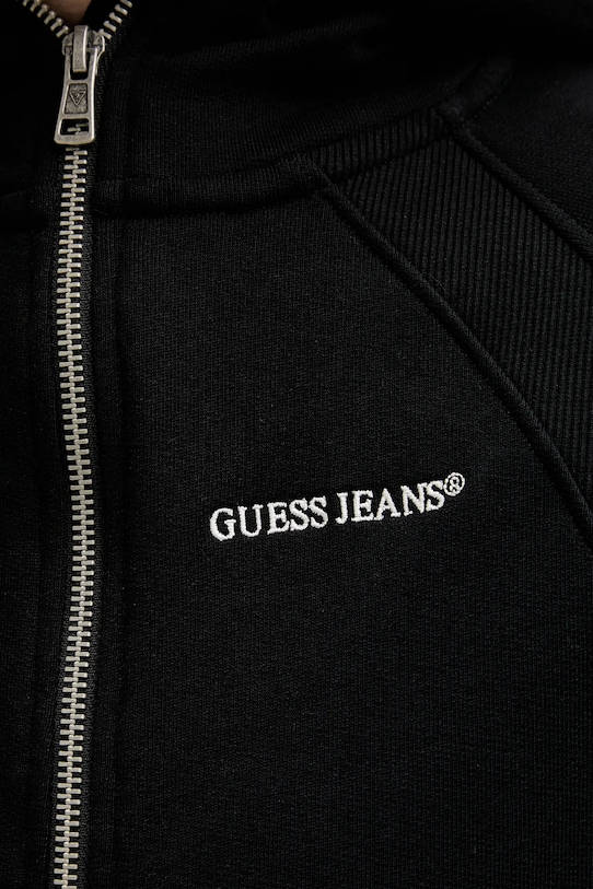 Guess Jeans bluza bawełniana W6RQ07.K68I4 czarny