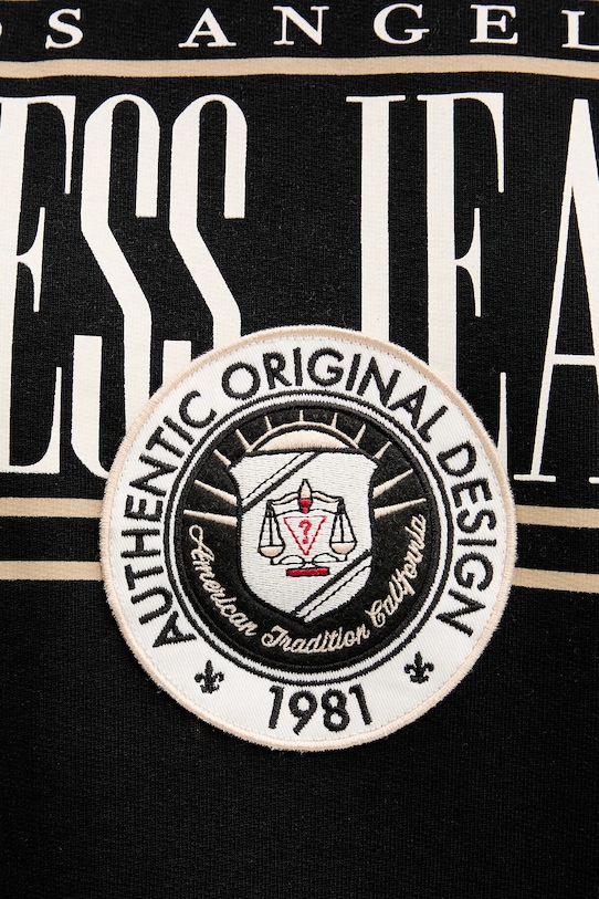 Guess Jeans bluza bawełniana W6RQ09.K68I4 czarny