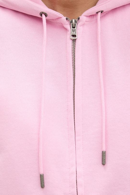 Guess Jeans bluza bawełniana W6RQ32.K68I4 różowy