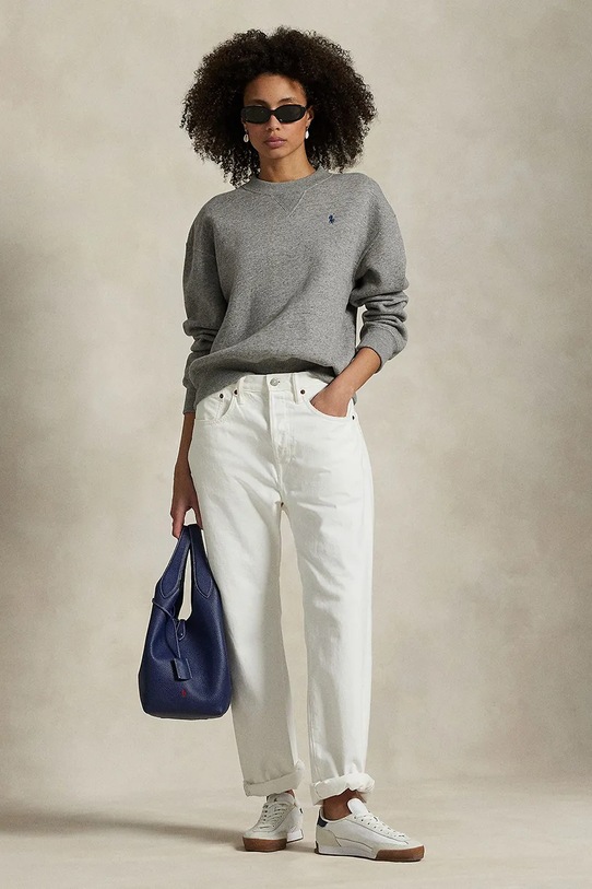 Odzież Polo Ralph Lauren bluza ARCTIC FLEECE 211971697004 czarny