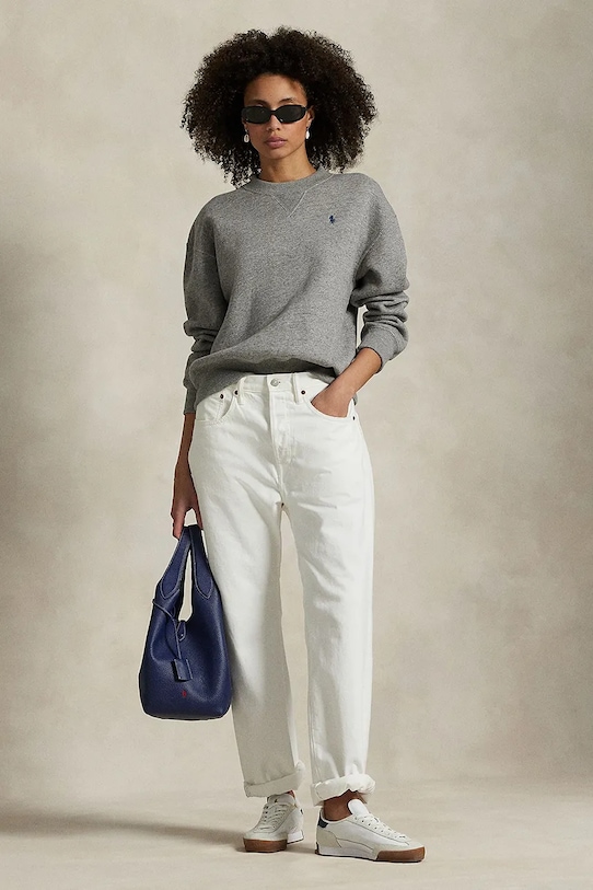 Odzież Polo Ralph Lauren bluza ARCTIC FLEECE 211971697004 czarny