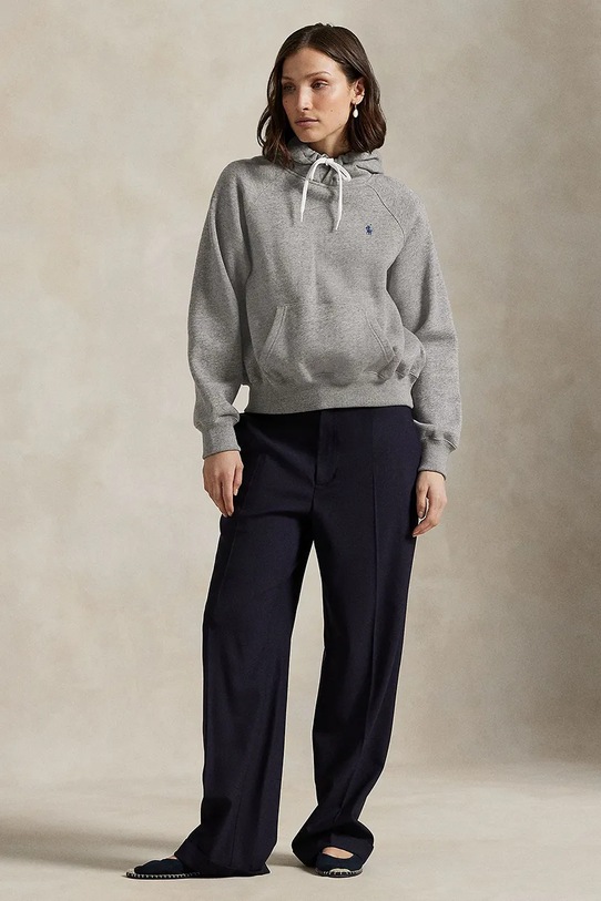 Odzież Polo Ralph Lauren bluza ARCTIC FLEECE 211971698004 szary