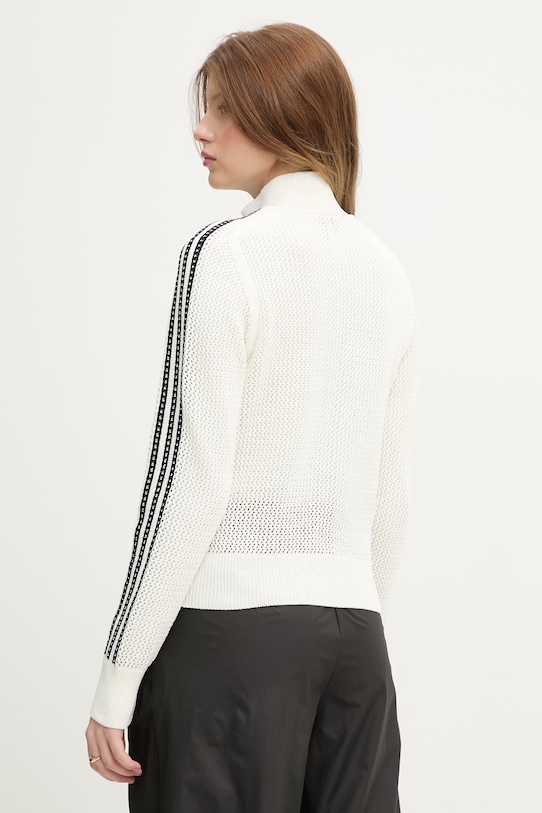 Odzież adidas Originals sweter rozpinany damski KC6496 beżowy