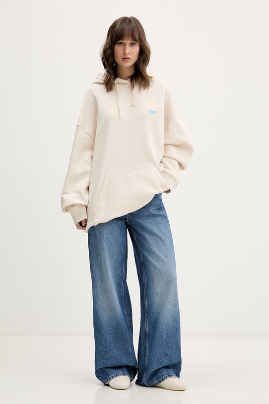 Pulover adidas Originals Taiyaki KY5492 bež SS26