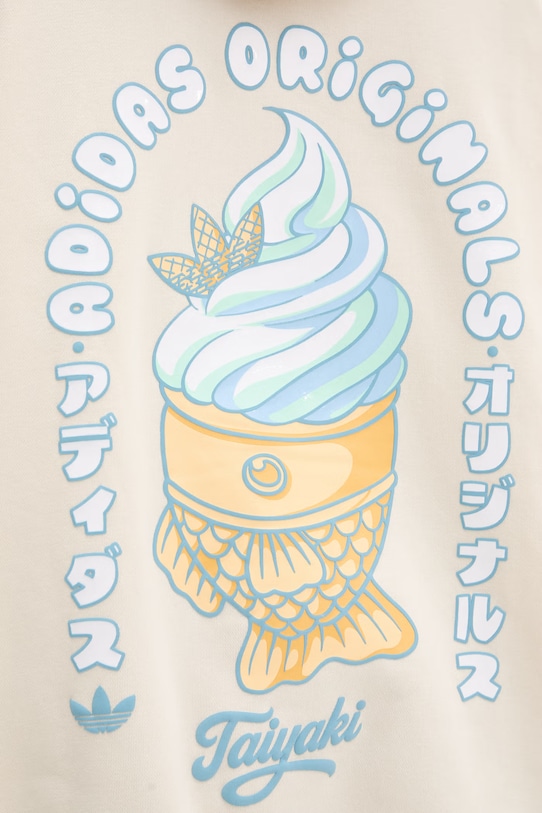 Pulover adidas Originals Taiyaki KY5492 bež