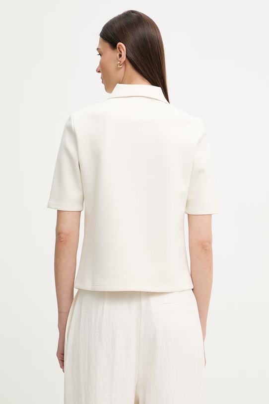 Odzież Calvin Klein polo damskie LV044F205G beżowy