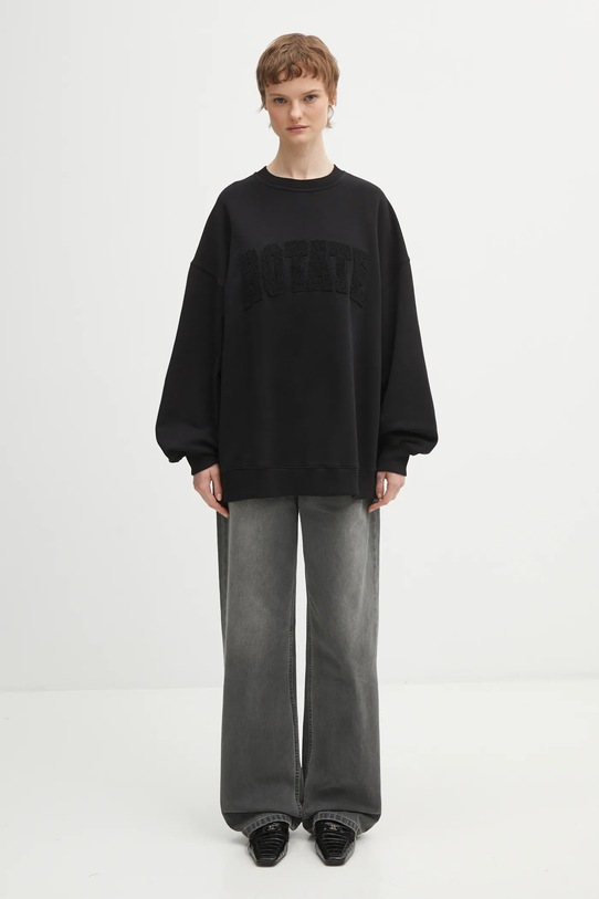 Rotate bluza bawełniana 115316100 czarny