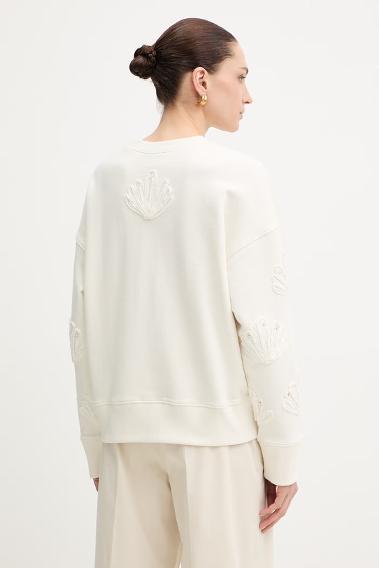 Oblačila Bombažen pulover Forte Forte 14605.my.tshirt bež