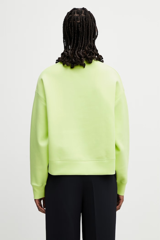 Oblečení Lacoste mikina dámská s bavlnou SF0046 zelená