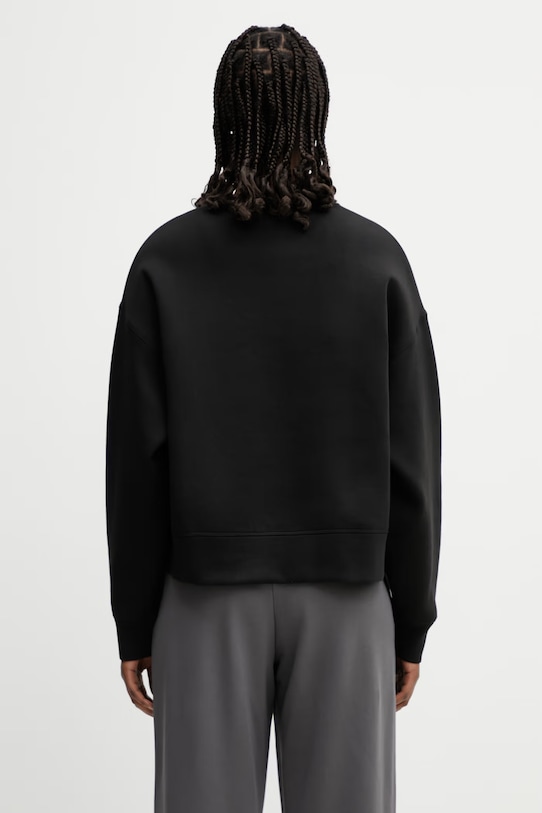 Oblečení Lacoste mikina s bavlnou dámská SF0046 černá