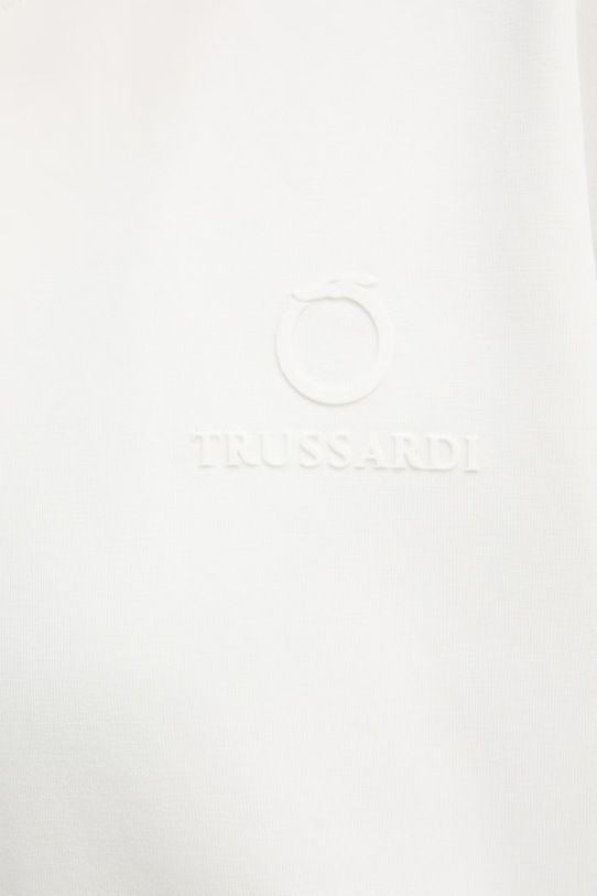 Trussardi bluza damska bawełniana G8556000234N beżowy