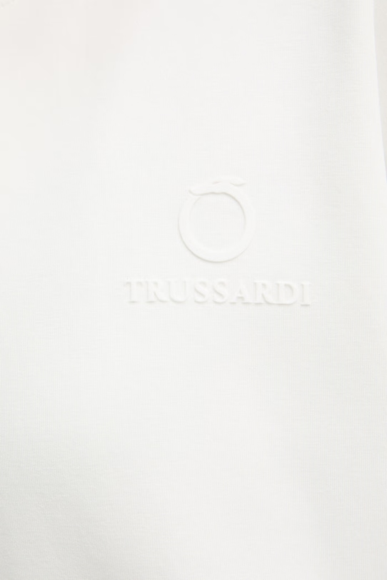 Trussardi bluza damska bawełniana G8556000234N beżowy