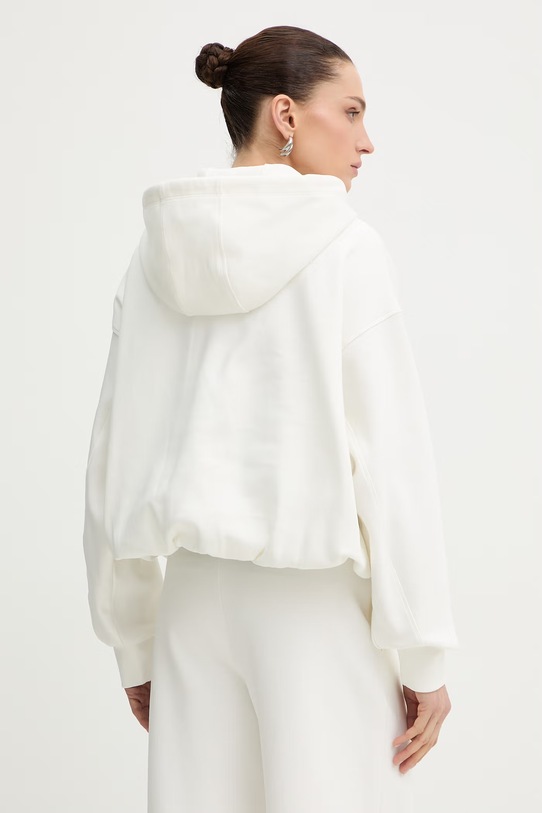 Odzież Trussardi bluza z kapturem damska bawełniana G8566000235N beżowy