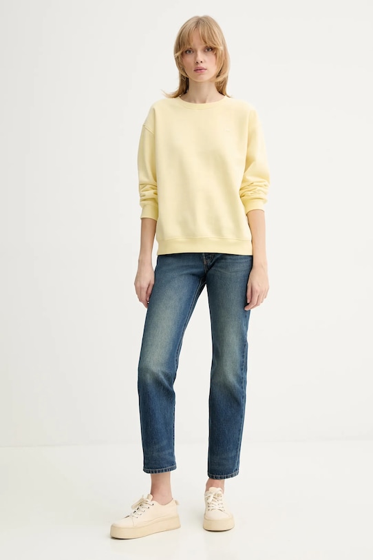 Levi's bluza EVERYDAY SWEATSHIRT A5942.0054 żółty SS26