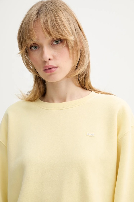 Levi's bluza EVERYDAY SWEATSHIRT żółty A5942.0054