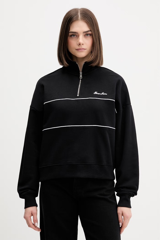 Guess Jeans кофта жіноча бавовняна чорний W6GQA9.K68I4