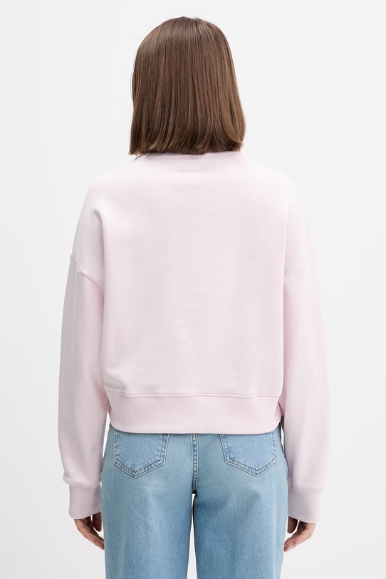 Oblečenie Guess Jeans mikina dámska bavlnená W6GQB0.K68I4 ružová