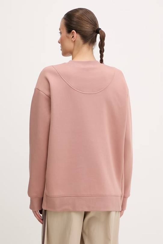 Odzież adidas by Stella McCartney bluza damska z bawełny KC1822 brązowy